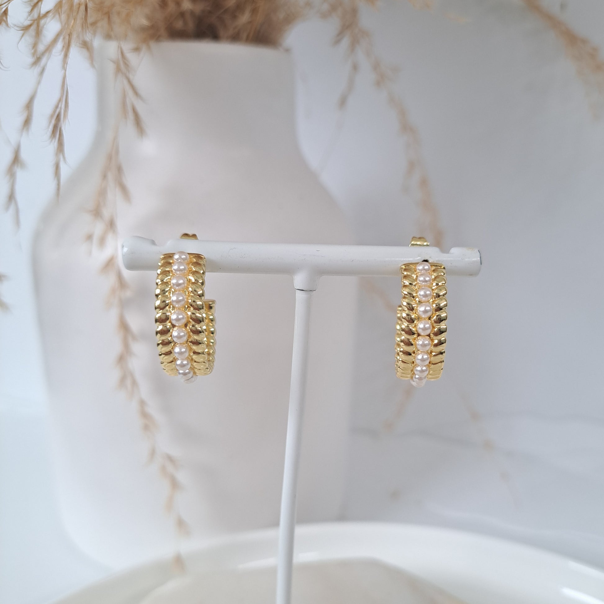 Zahira Half Hoops